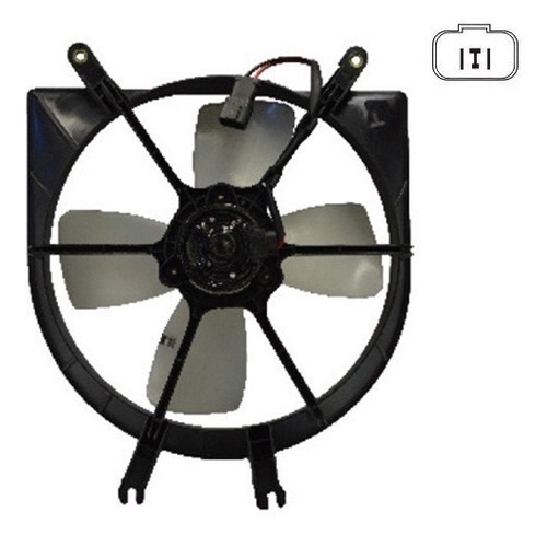 Eletroventilador Ventoinha C/ Defletor Honda Civic 1992/2000