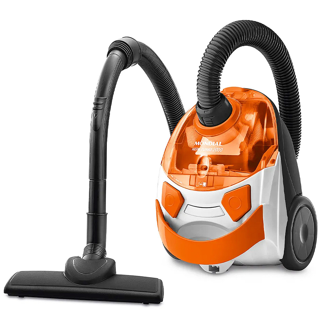 Aspirador de pó Mondial  1500W com filtro Hepa Turbo 2000 - AP-15 220V