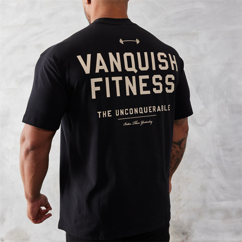 Camiseta Oversized Bodybuilding Vest Esportivo Unissex Vanquish Fitness Maromba Academia