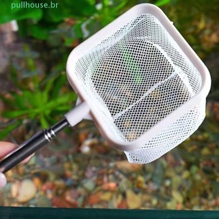Rede De Pesca Quadrada Para Aquário PULLHOUSE , Camarão Retrátil De Aço Inoxidável , Extensível