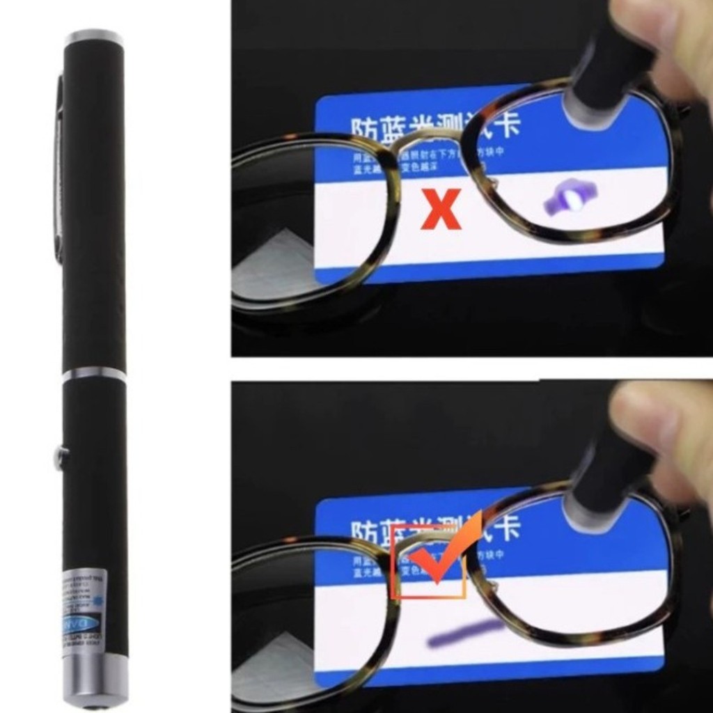 Caneta de teste UV anti-luz azul BR Novo em Oferta na Shopee