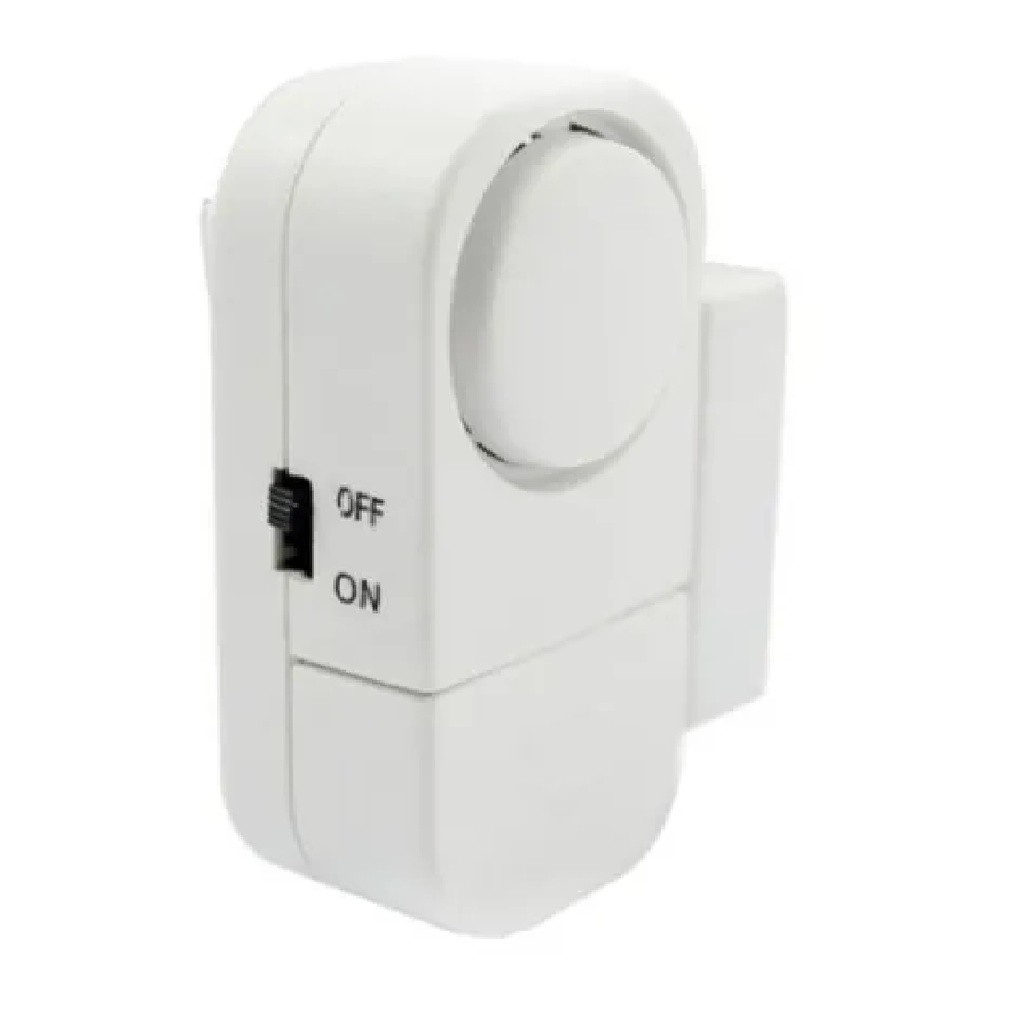 Kit 4 Alarme Magnético Sensor Presença Sem Fio Janela Porta