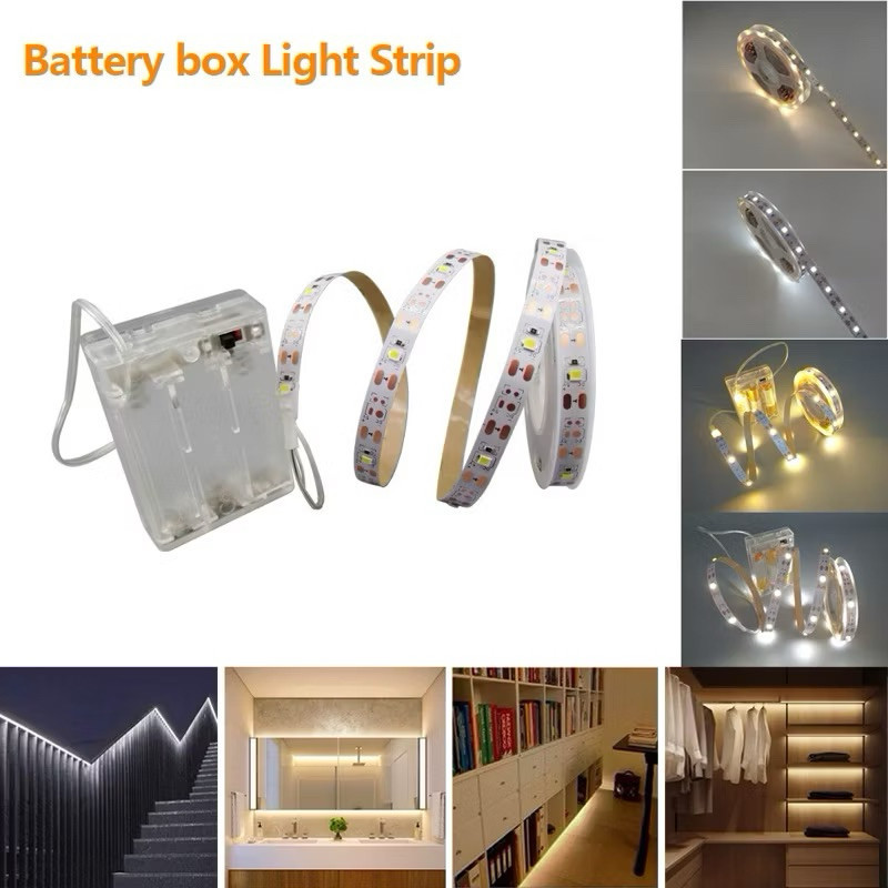 Fita De Led 2,4m De Pilha 72 leds Para Decoração Festa Iluminação Casa Quarto. em Oferta na Shopee