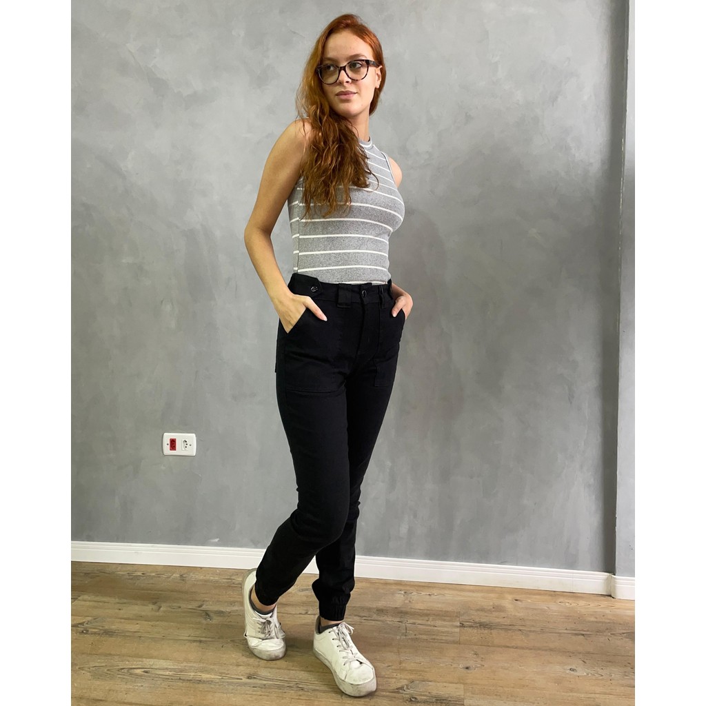 Calça Sarja Jogger Feminina