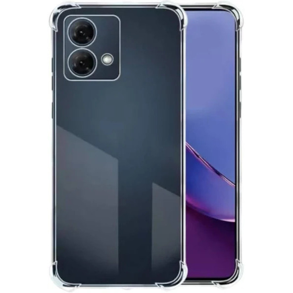Capinha Transparente + Película de Cerâmica + Fone de Ouvido para Motorola Moto 
