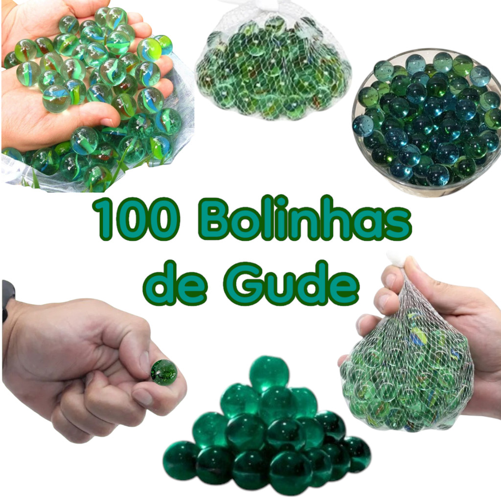 100 Bolas De Gude De Vidro Bila Birosca Fubeca Lisa Bolinhas De Vidro Decorativa