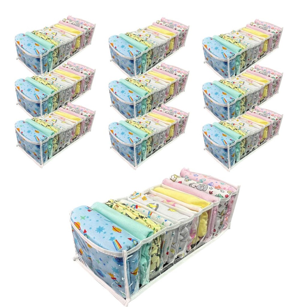 Colmeia Organizador de guarda roupa M Premium kit com 10 und – Maison Plus