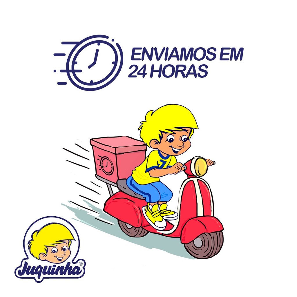 Bala Juquinha Macia Sabor De Tutti Fruti Pacote De 300g