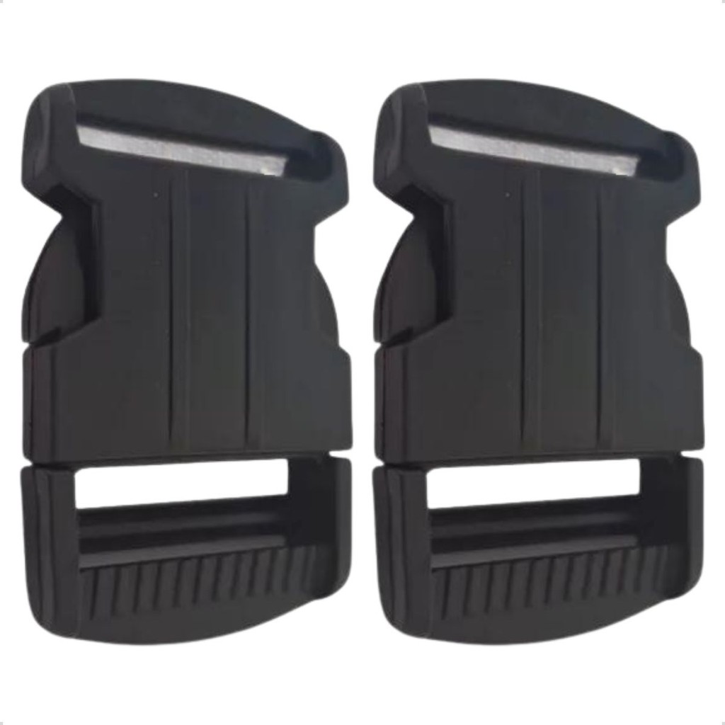 Kit 100 Fechos Engate Rápido 40mm P/ Equipamentos Mochilas Bolsas Bags em Oferta na Shopee