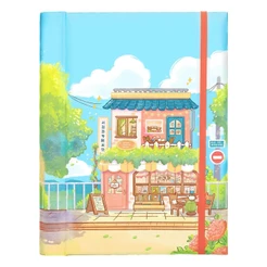 Meu Plano Perfeito Florescer | Capa Almofadada Espiral Dorama