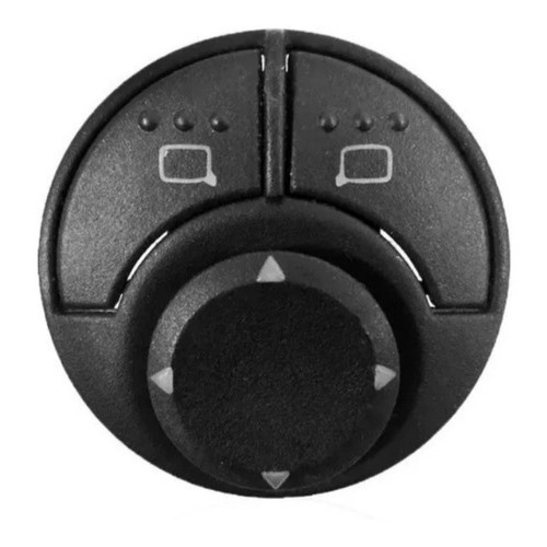 Botão Retrovisor Linha Vw Gol G6 Saveiro Fox Parati 8 Pinos em Oferta na Shopee