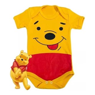 Body Bebê Temático - Ursinho Pooh