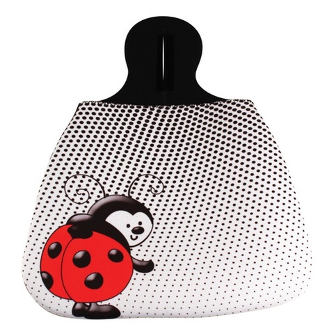 Lixeira de Carro em Neoprene Joaninha - Organização e Estilo no Carro em Oferta na Shopee