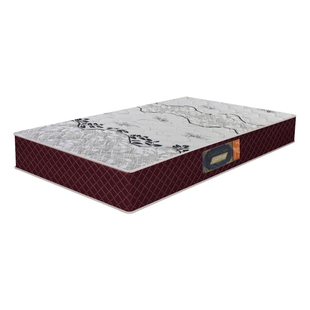 Colchão Solteiro Gazin 78x14x188cm - Espuma D28 CR402A em Oferta na Shopee