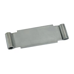 Chapa Mola Limitador Porta Traseira (Baú) Fiorino Furgão 1985 A 2012