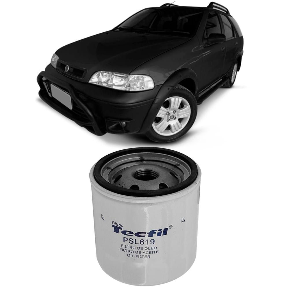 Filtro Óleo Fiat Palio Weekend 1.8 8v 2003 A 2005 Tecfil em Oferta na Shopee