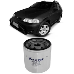 Filtro Óleo Fiat Palio Weekend 1.8 8v 2003 A 2005 Tecfil