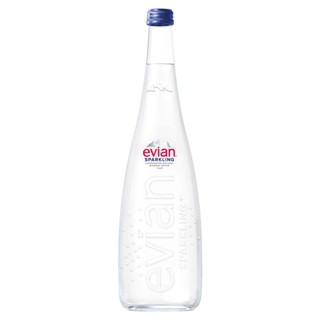 Água Mineral Evian Com Gás Gf Vd 750ml