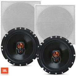 Kit 2 Caixa De Som Jbl Flex3 Arandela Quadrada Embutir 50rms