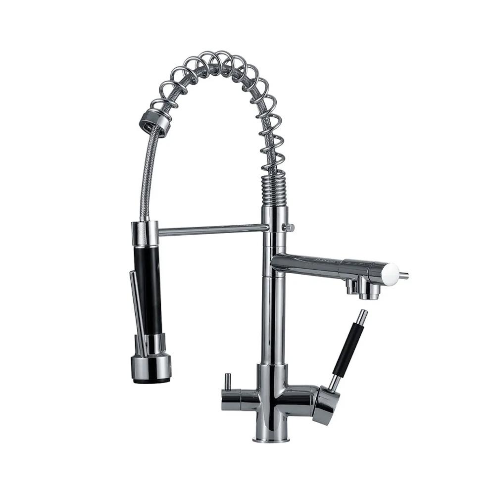 Torneira Para Cozinha Gourmet Misturador Monocomando Entrada Filtro Munim Pingoo - Prata em Oferta na Shopee