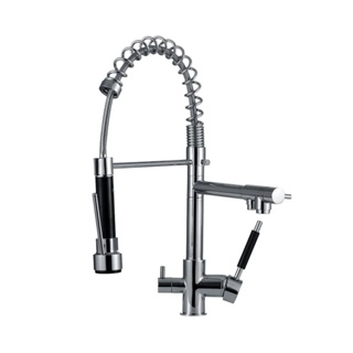 Torneira Para Cozinha Gourmet Misturador Monocomando Entrada Filtro Munim Pingoo - Prata em Oferta na Shopee