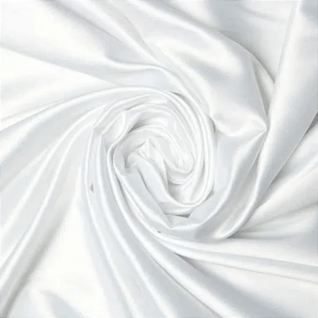 Cetim Charmousse Branco 1,40 de Largura Para Vestido Feminino Blusa Feminina