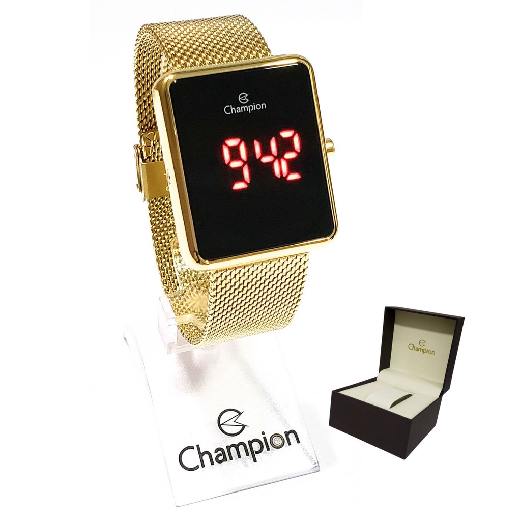 Relógio Champion Unissex Digital CH40080V em Oferta na Shopee