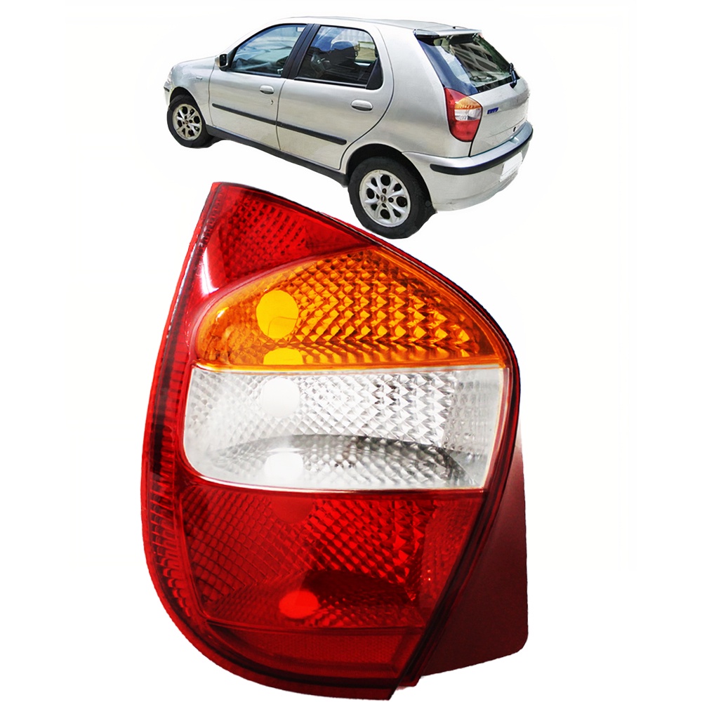 Lanterna Traseira Palio Fire 2001 2002 2003 2004 2005 2006 Tricolor LE em Oferta na Shopee