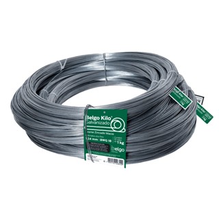 Arame galvanizado Belgo Kilo 1,24 - 1kg