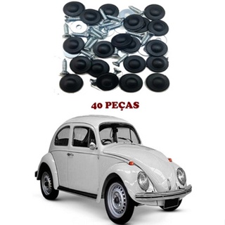 Kit 40 Parafusos Fixacao Forracao Porta Fusca Brasilia Kombi em Oferta na Shopee