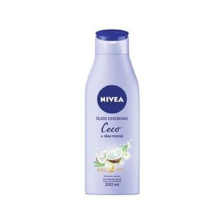 Loção Nivea Óleos Essenciais Coco e Óleo de Monoi 200ml