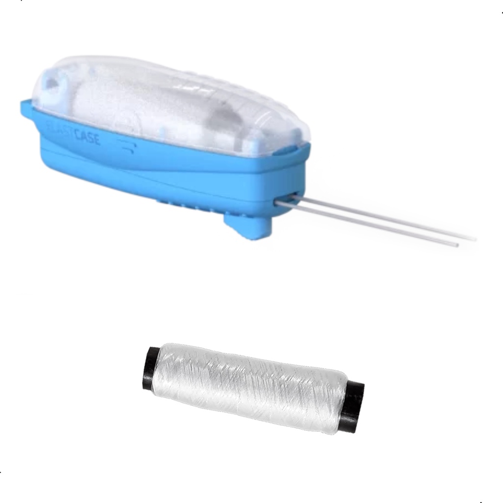 Porta Elastricot Com Iscador Garra Peixe + Elastricot 100m em Oferta na Shopee