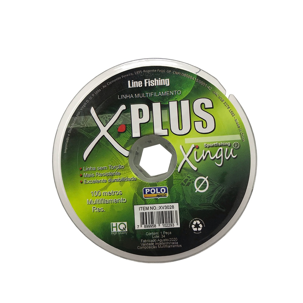 Linha De Pesca Multifilamento X-Plus Xingu 100m Cinza - Vários Tamanhos em Oferta na Shopee