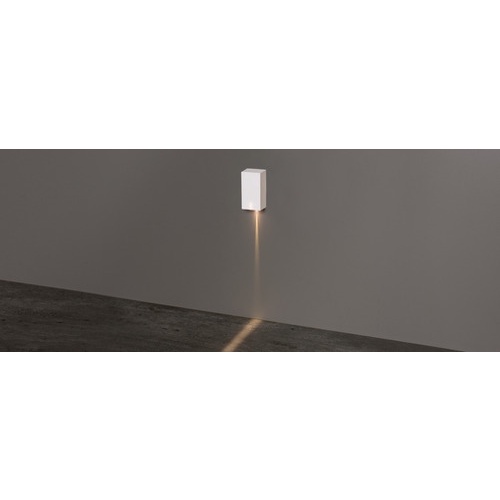 Balizador LED Sobrepor Stella Risk Branco 3w 3000k Sth8740/30 IP65 IRC80 Iluminação Externa Casa