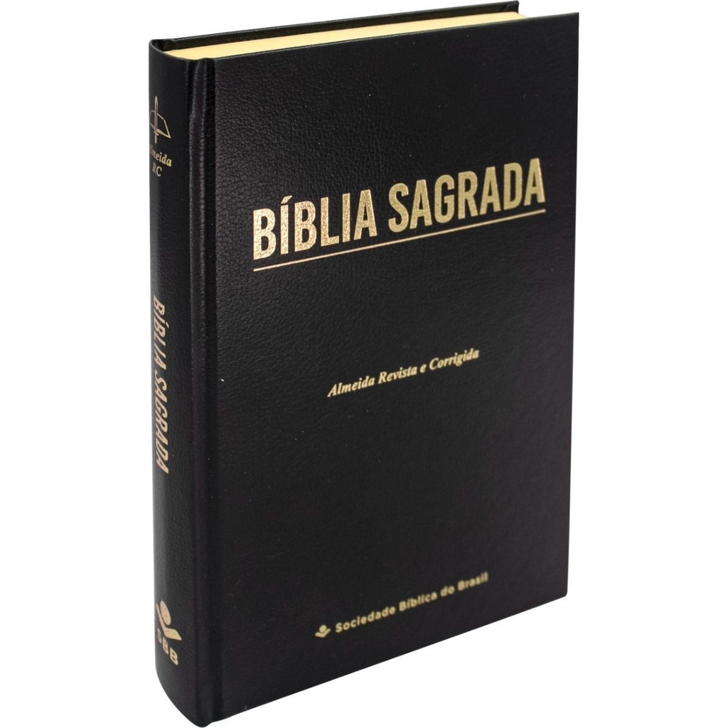 Bíblia Sagrada | ARC | Letra Grande | Capa Dura Preta em Oferta na Shopee