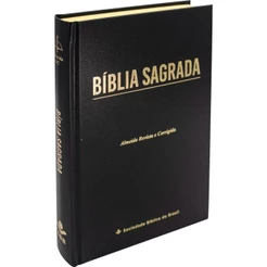 Bíblia Sagrada | ARC | Letra Grande | Capa Dura Preta