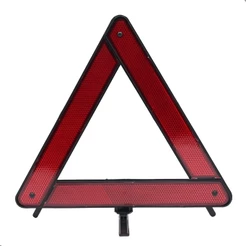 Triangulo Segurança Automotivo Sinalizador Estrada Montável Preto