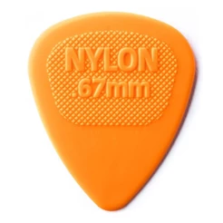 Palheta Dunlop Nylon 0,67mm Laranja