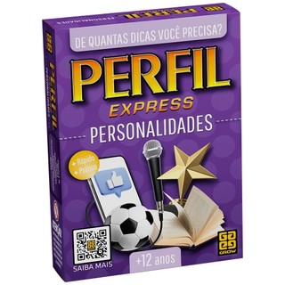 Jogo Perfil Express - Personalidades em Oferta na Shopee