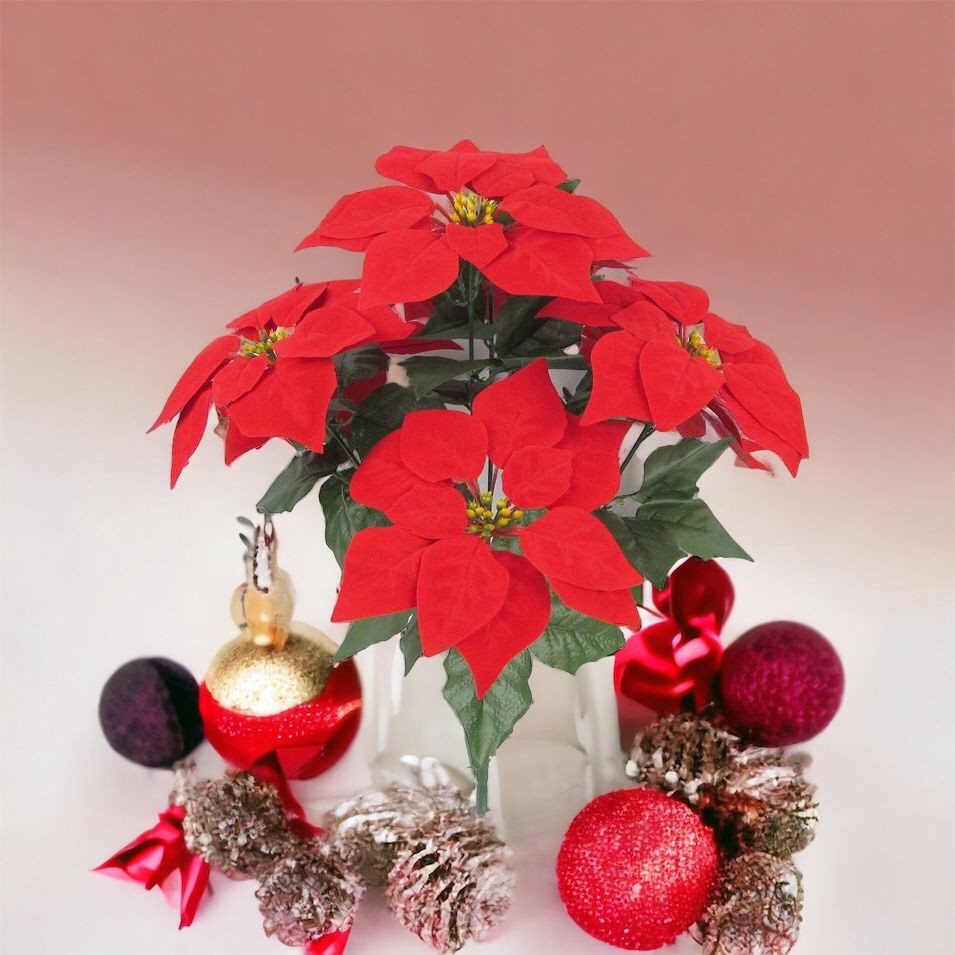 2 Buque Natalino Bico De Papagaio Vermelho Decoração Natal Decoração