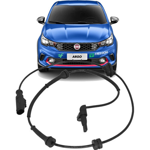 SENSOR DE FREIO ABS FIAT ARGO BRAVO CRONOS MOBI PALIO PULSE STILO 2011 A 2023 DIANTEIRO DIREITO / ESQUERDO