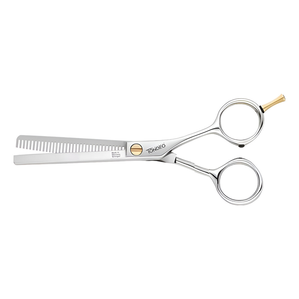 Tesoura Profissional De Corte Desfiadeira Tondeo 6 Polegada