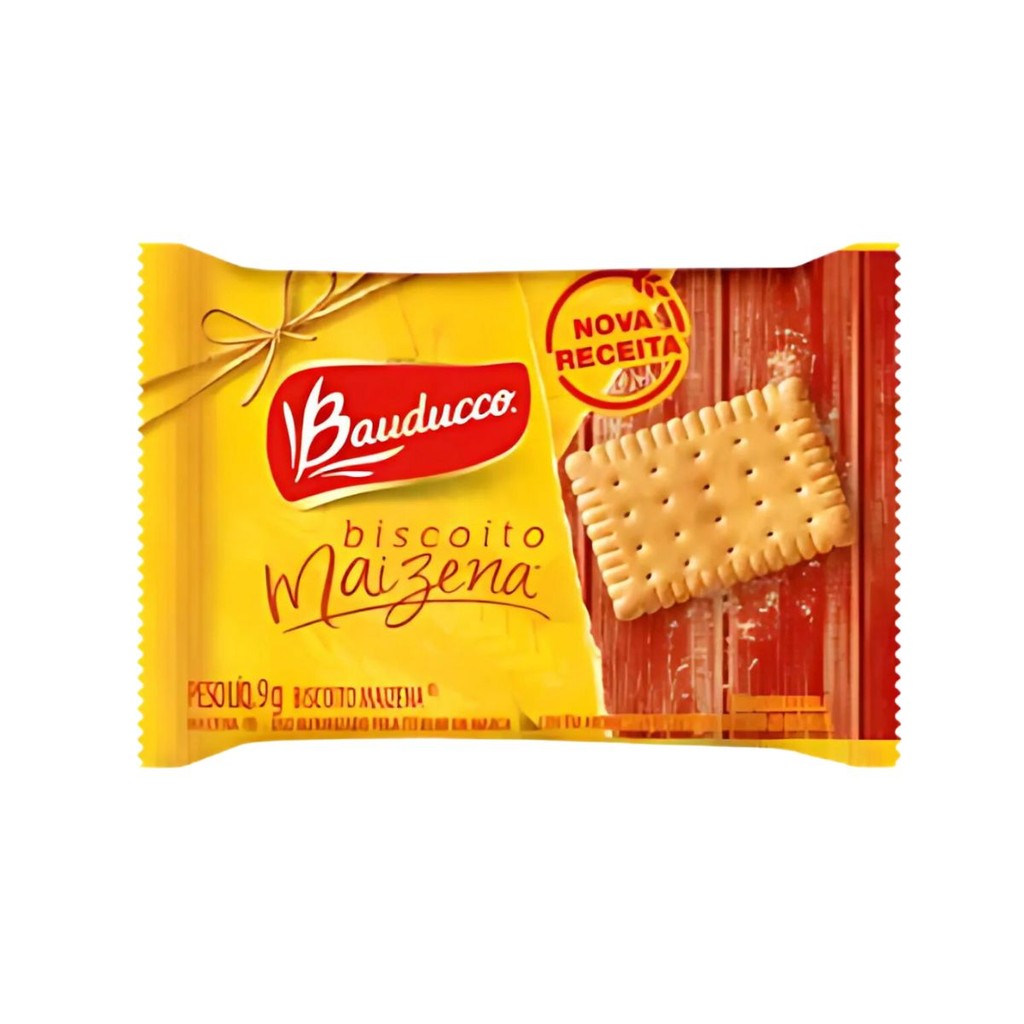 Biscoito Maizena Sachê 9g 50 Unidades | Bauducco
