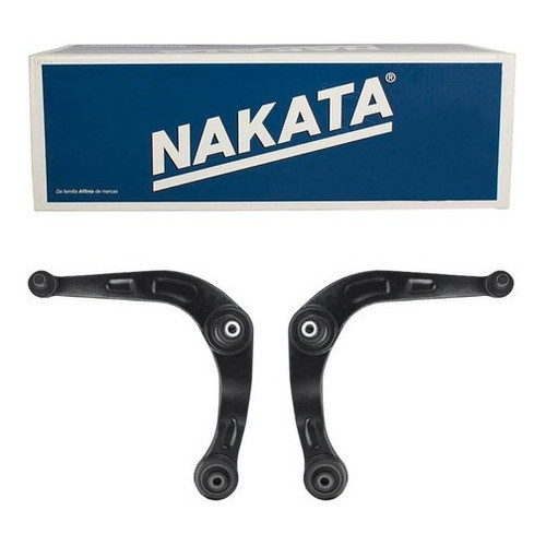 Par Bandeja Dianteira Esq/Dir Pivô e Bucha - Peugeot 206 207 - 2008 2009 2010 2011 2012 2013- Nakata em Oferta na Shopee