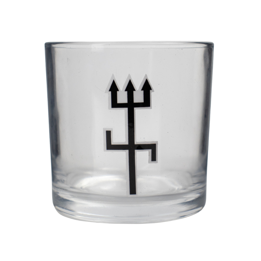 Copo de Whisky Vidro Exú Tridente Tradicional 300 ml em Oferta na Shopee