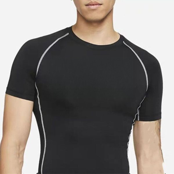 Meias-calças de Verão para esportes masculinos Meias-calças de manga curta para respirar