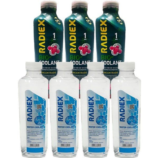 Kit Aditivo Radiador Concentrado + Agua Desmineralizada - Astra 2000 A 2010