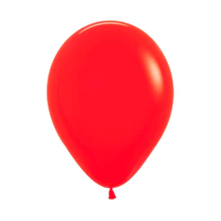 Balão de Festa Látex Fashion - Vermelho 3 unidades - Sempertex - Rizzo