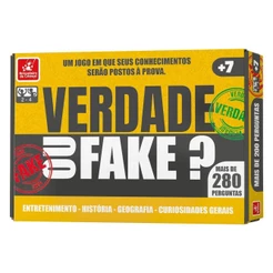 Jogo Fato ou Fake? - Brincadeira de Criança