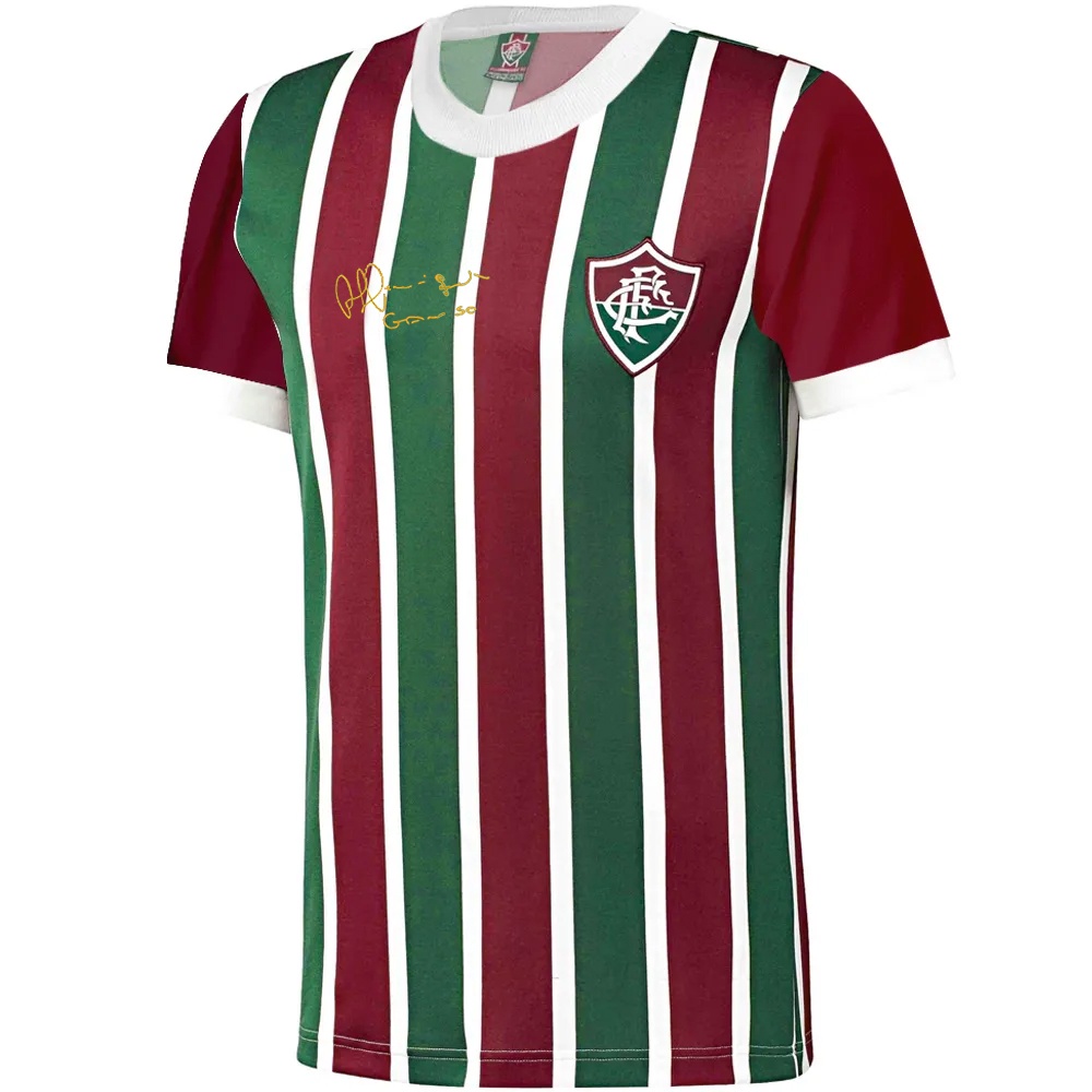 Camisa Fluminense Retrô Ganso Masculina Oficial em Oferta na Shopee